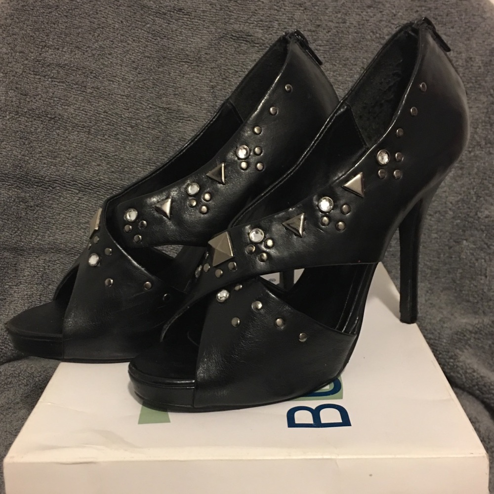 Studded heels